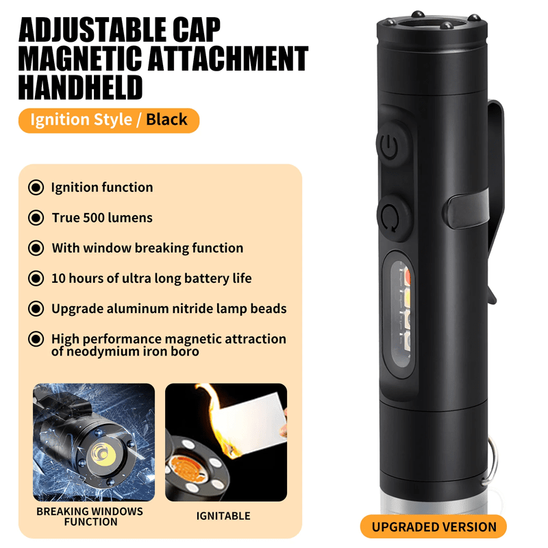Super smallđ„ Super practicalđ„ Aluminum Flashlight â Pocket-Size Multi-Function Tool