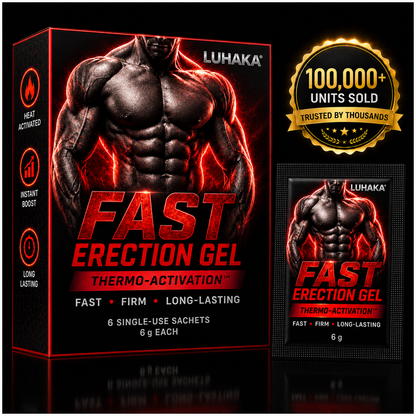 LUHAKA® Fast Erection Gel  (🍆 Enhanced Fullness & Size Appearance ⚡ Stronger, Firmer Erections 🩸 Supports Maximum Blood Flow & Expansion ⏱️ Improved Staying Power & Performance)