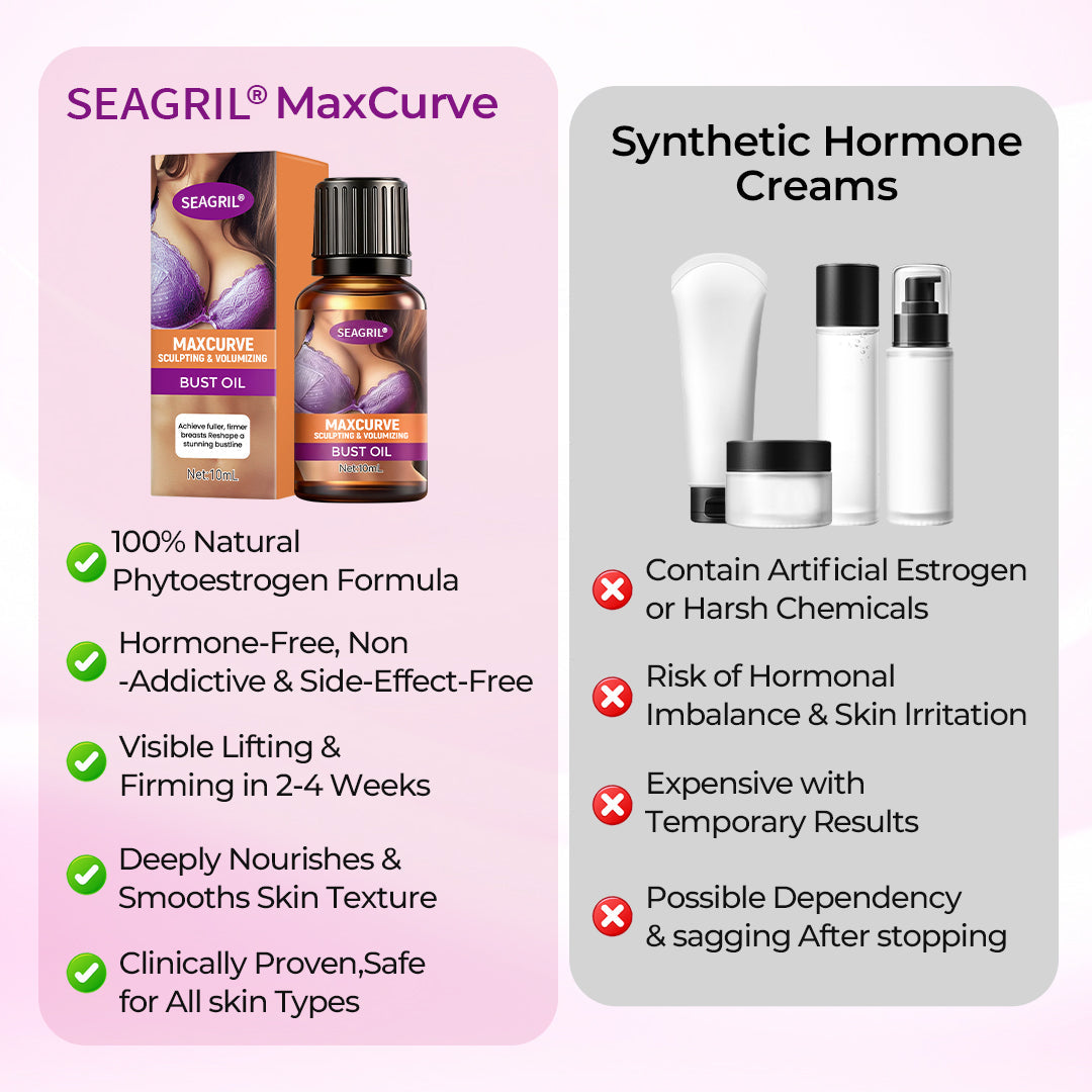 SEAGRIL™ MaxCurve Sculpting & Volumizing Bust Oil